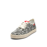 SASHA RECYCLED SNEAKER ZEBRA