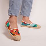 EVITA COTTON PRINTED ESPADRILLE GIGI