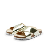 LOLA SANDAL METALLIC GOLD
