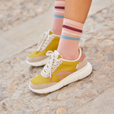 SPEED VEGAN SNEAKER MOSTAZA ROSE