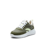 SPEED VEGAN SNEAKER OLIVE NEON