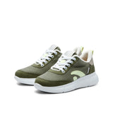 SPEED VEGAN SNEAKER OLIVE NEON