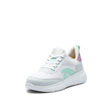 SPEED VEGAN SNEAKER WHITE NEON