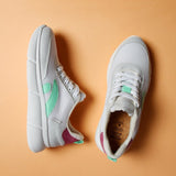 SPEED VEGAN SNEAKER WHITE NEON