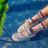 LEVEL APPLE MESH SNEAKER ROSE
