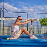 LEVEL APPLE MESH SNEAKER ROSE