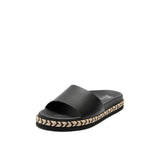 SINA CORN SLIPON SANDAL BLACK