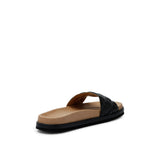 SILJA CORN SLIPON SANDAL BLACK