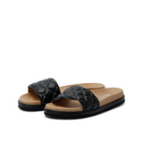 SILJA CORN SLIPON SANDAL BLACK