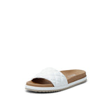 SILJA CORN SLIPON SANDAL WHITE