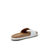 SILJA CORN SLIPON SANDAL WHITE