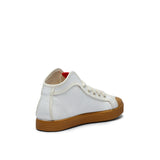 TAYLOR ORGANIC SNEAKER OFFWHITE NEON-PINK