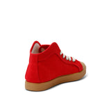 TAYLOR ORGANIC SNEAKER RED WASHED