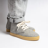 ADAM WOOL LACE BOOTIE GREY