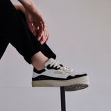 LEVEL APPLE SNEAKER BLACK WHITE