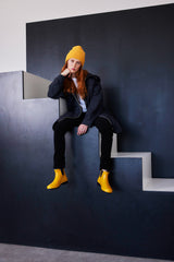 VICKIE RUBBER BOOT CURRY