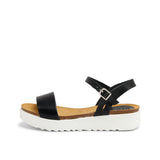 EDEN LEATHER SANDAL BLACK