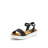 EDEN LEATHER SANDAL BLACK