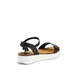 EDEN LEATHER SANDAL BLACK