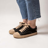 MARLEY HEMP SNEAKER BLACK