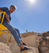 MARLEY HEMP SNEAKER NAVY