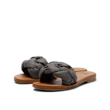 ESTORIL LEATHER SANDAL ANTHRAZIT