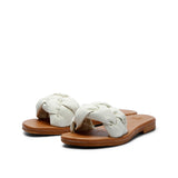 ESTORIL LEATHER SANDAL OFFWHITE