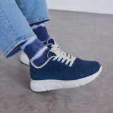 COZY WOOL SNEAKER MARINO