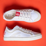 RILEY ORGANIC SNEAKER WHITE