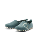 HOME MULE RECYCLED HEART PETROL