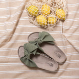 SANA RECYCLED SANDAL SEAGREEN