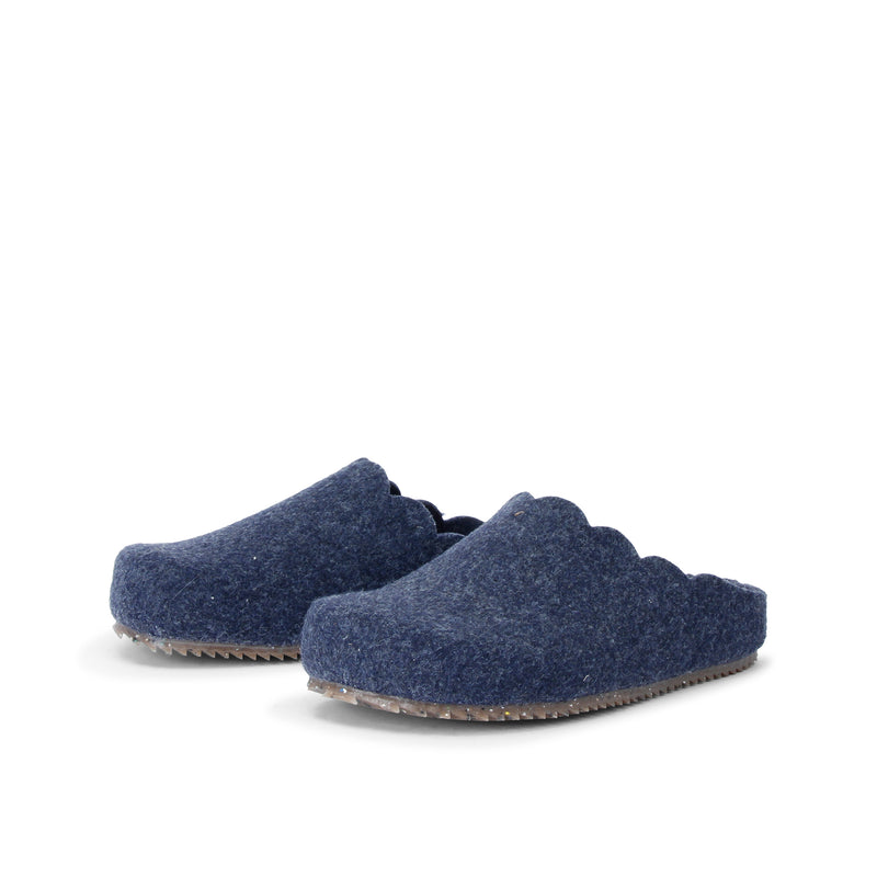 ANUK RECYCLED CLOG DARKBLUE