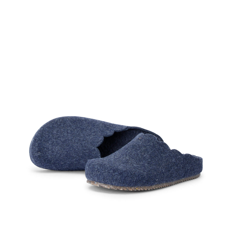 ANUK RECYCLED CLOG DARKBLUE