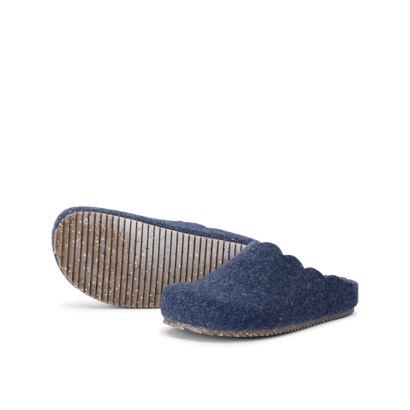 ANUK RECYCLED CLOG DARKBLUE