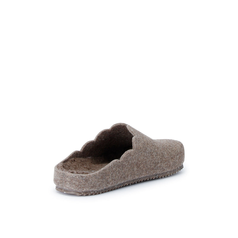 ANUK RECYCLED CLOG TAUPE