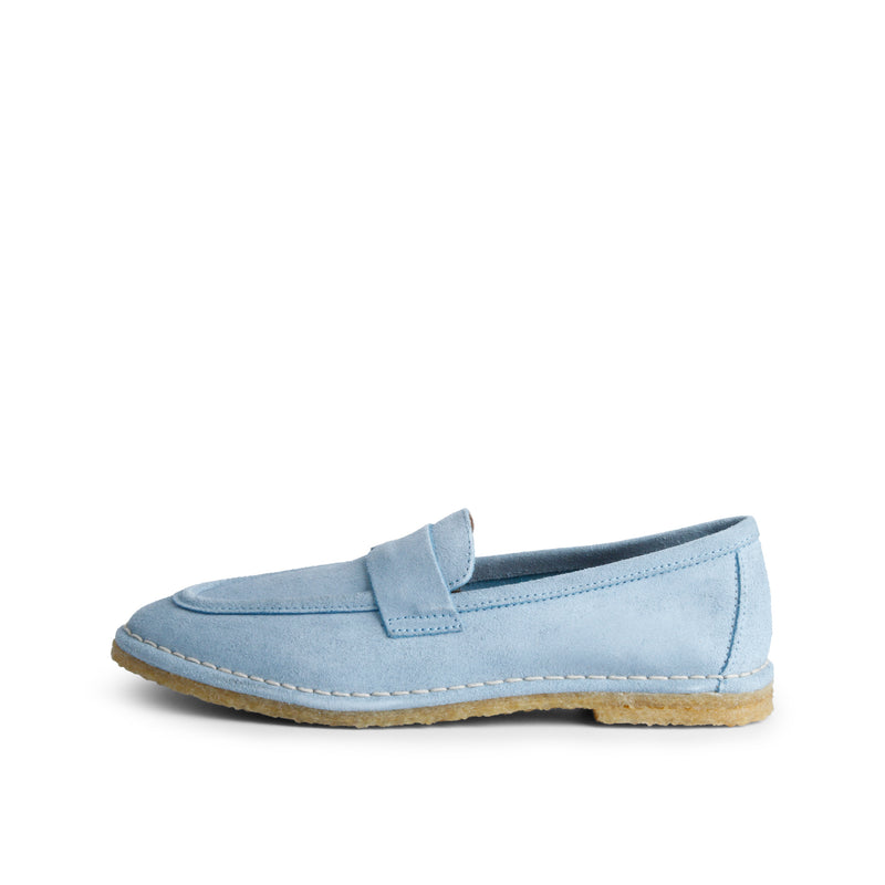 AZURA SUEDE LOAFER LT. BLUE