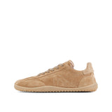 BAREO BAREFOOT SNEAKER SUEDE CUOIO