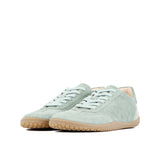 BAREO BAREFOOT SNEAKER SUEDE SEAGREEN