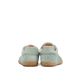 BAREO BAREFOOT SNEAKER SUEDE SEAGREEN