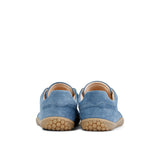 BAREO BAREFOOT SNEAKER SUEDE BLUE