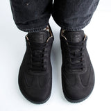 BAREO BAREFOOT SNEAKER NUBUK BLACK