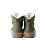 BENJA LACE BOOTIE OLIVE