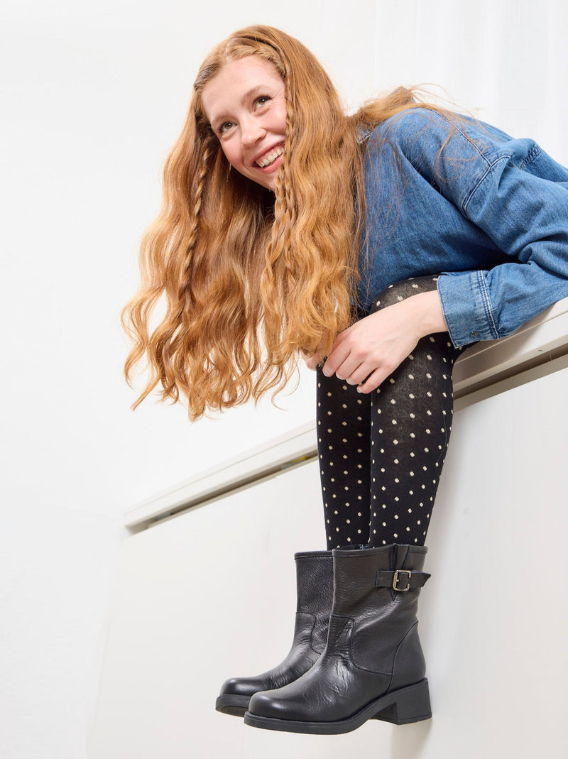 BLAKE NAPPA BOOTIE BLACK
