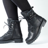 CALLA BLACK LACE BOOTIE
