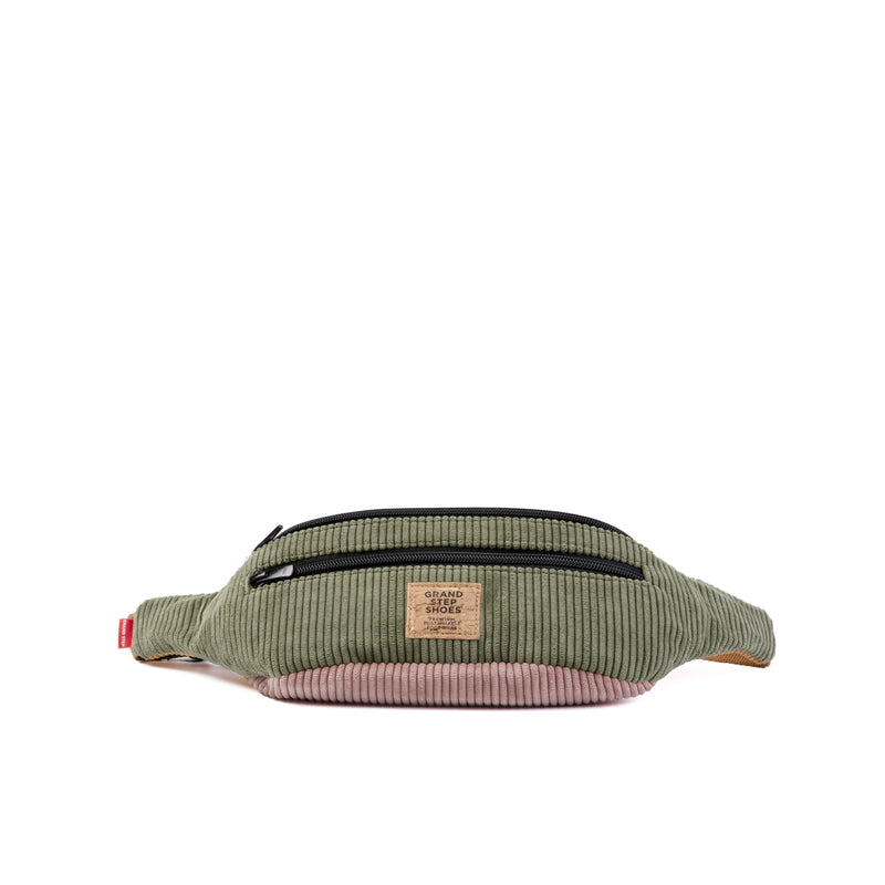 CORD CROSS BAG OLIVE-MULTI