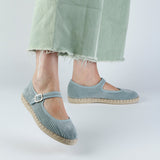 ESME CORD BALLERINA LT. BLUE