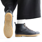DARA NAPPA LACE BOOTIE BLACK