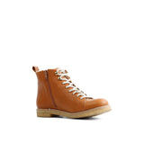 DARA NAPPA LACE BOOTIE KASTANIE