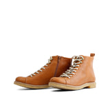 DARA NAPPA LACE BOOTIE KASTANIE