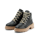 DEBBY CORN LACE BOOTIE BLACK